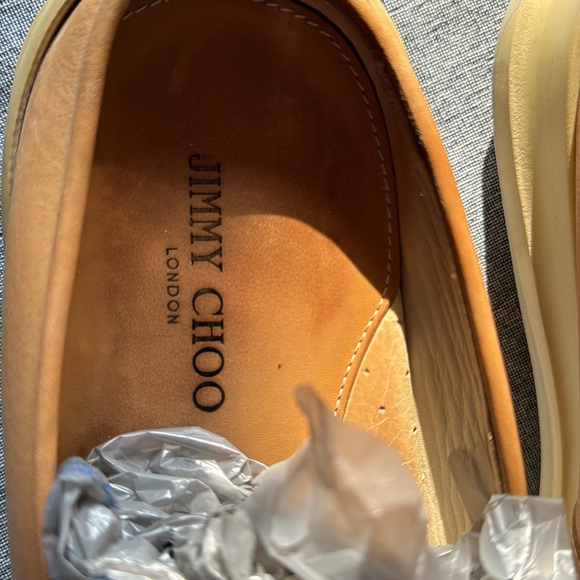 MENS JIMMY CHOO loafer slides size 10 - Picture 2 of 6